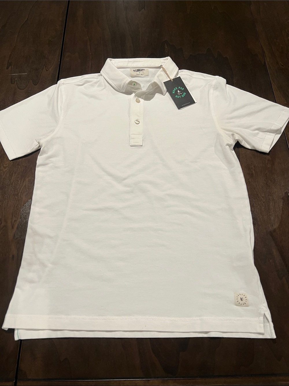 Linksoul White Polo Shirt